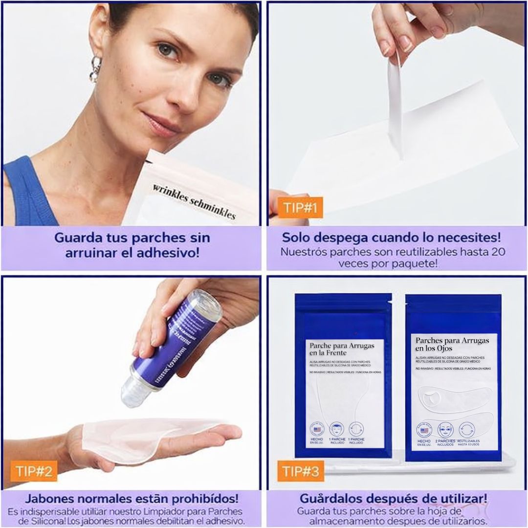Wrinkles - Parches faciales antiarrugas
