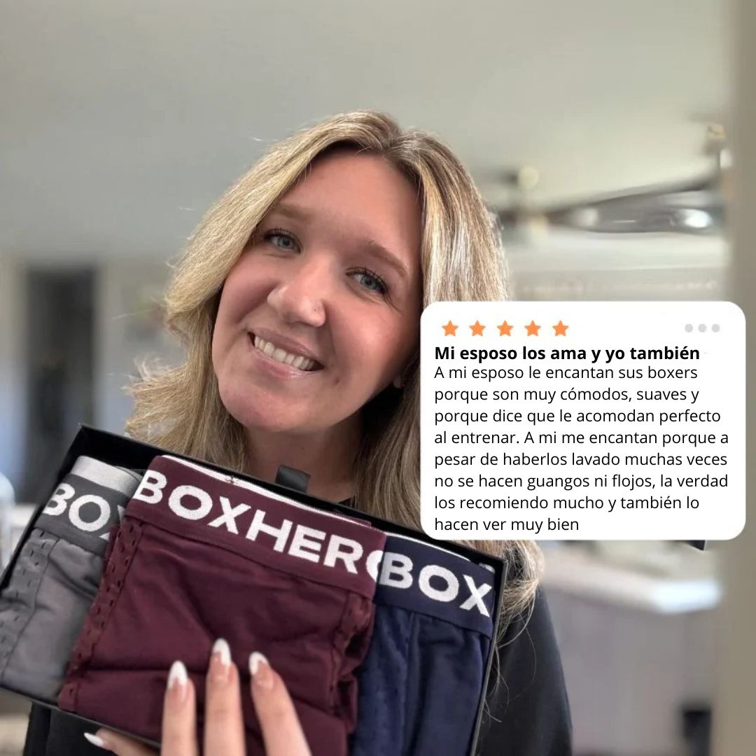 Boxers cómodos para hombre de bambú
