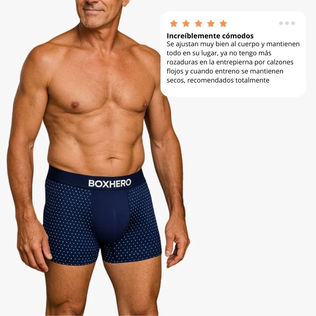 Boxers cómodos para hombre de bambú