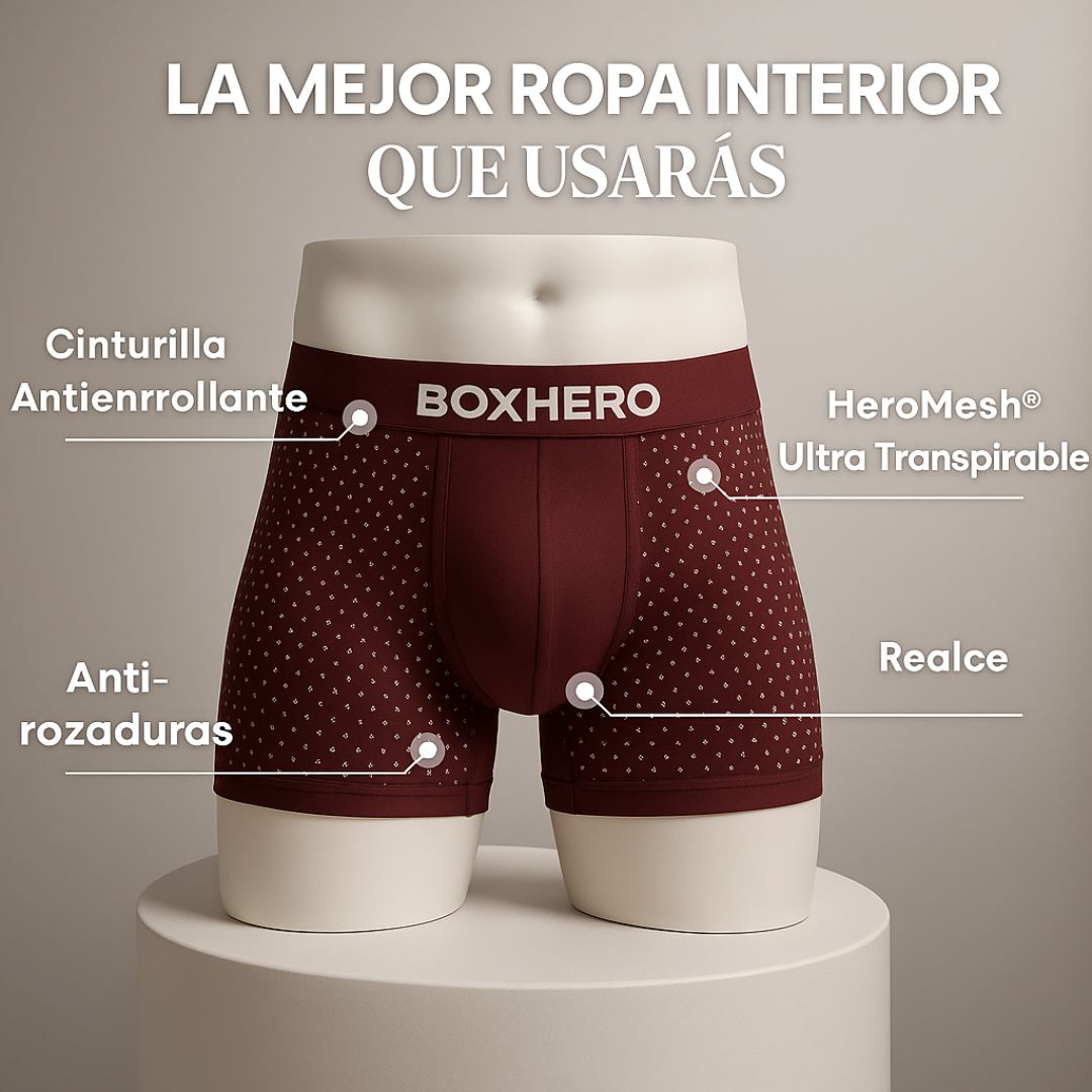 Boxers cómodos para hombre de bambú