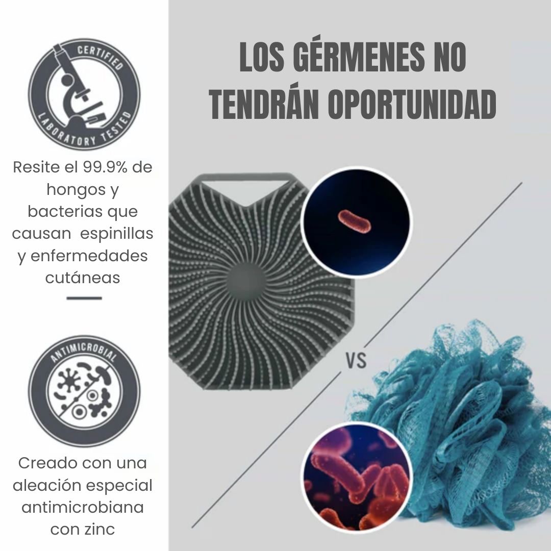 Exfoluxe - Esponja exfoliante hipoalergénica