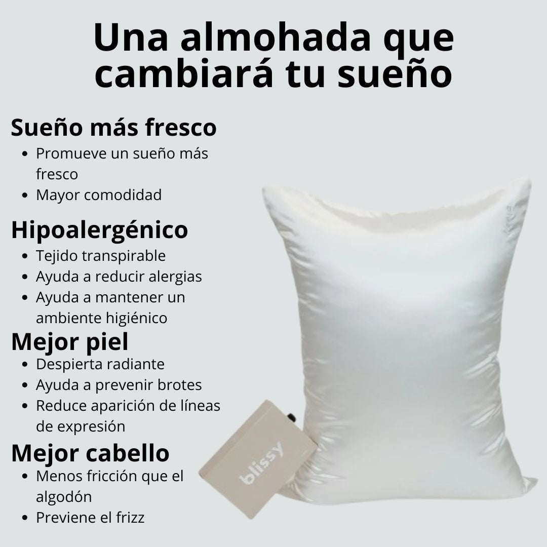 Funda de almohada de seda Mulberry