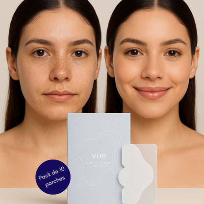 Parches antiacné de hidrocoloide