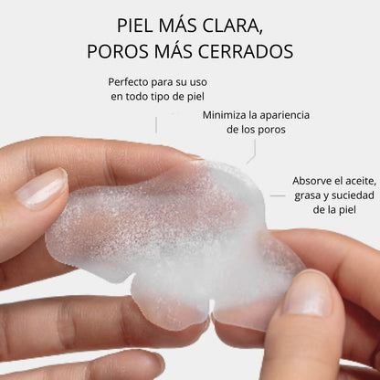 Parches antiacné de hidrocoloide