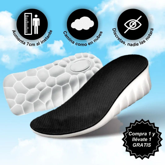 LIFTSTEP - Plantillas invisibles de altura